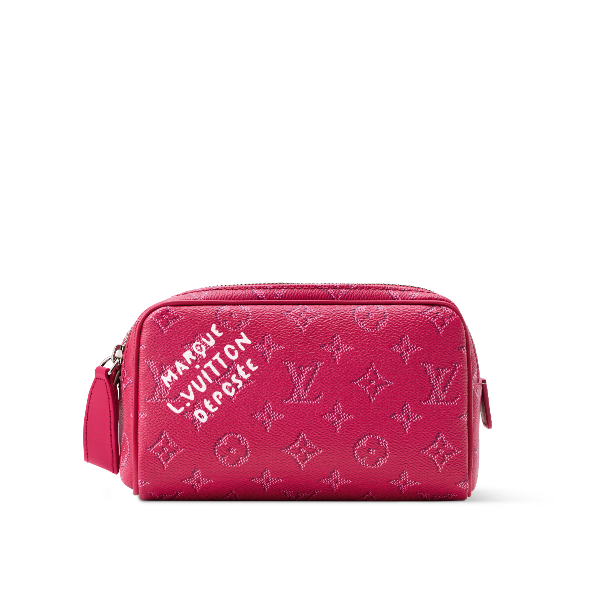 ルイヴィトン ドップキット ダミエ・ルイヴィトン ヘリテージキャンパス Dopp Kit Toilet Pouch Damier Graphite Canvas - New - Ramadan
